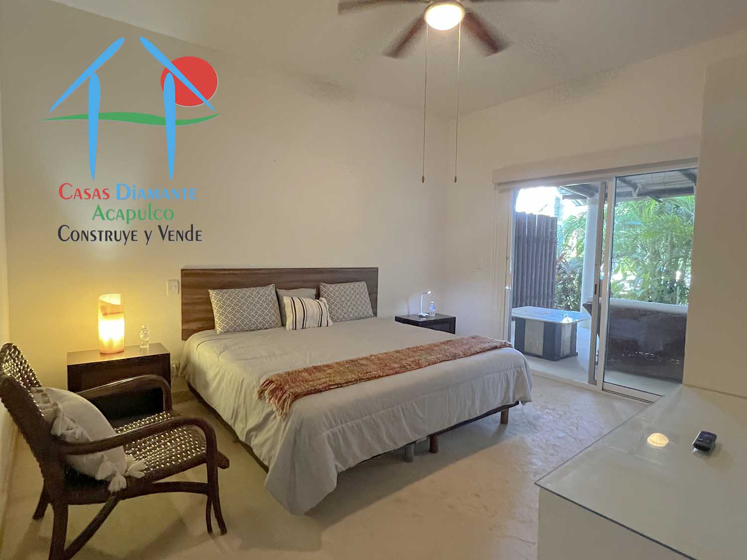 Pacífico Diamante Quilla GH 2 - Recámara principal 1